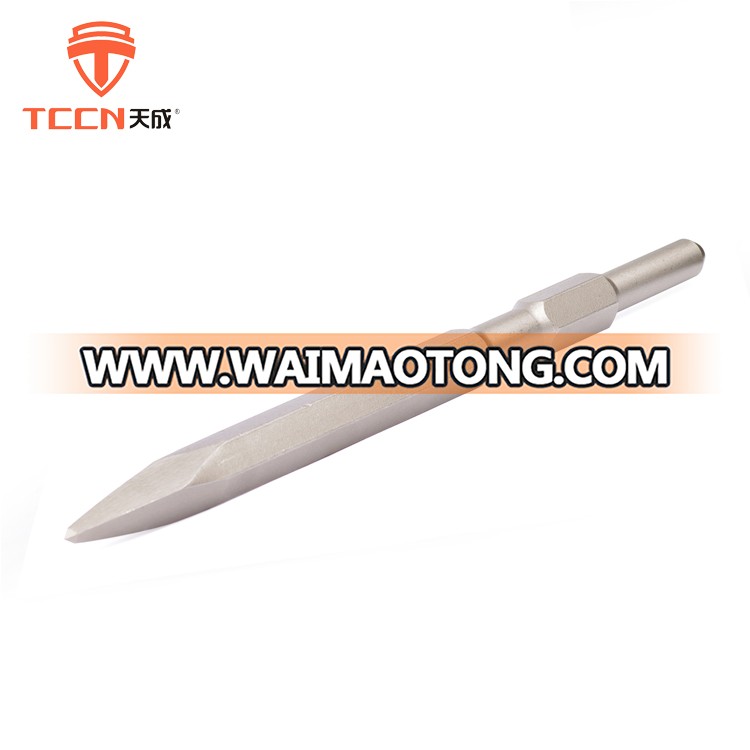 TCCN China Sand Blasted SDS High Carbon Steel Material Hammer Chisel For Stone