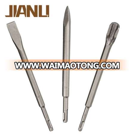 Factory supply customized high quality 40Cr sds -plus chisel point/flat/groove chisels, stone chisel,cold chisel sds max chisel